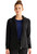 Healing Hands Purple Label Jacquard Women's Devon Zip Front Scrub Jacket - Black