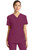 Cherokee Achieve Women's V-Neck Scrub Top - Wine