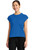 Cherokee Achieve Women's Sleeveless Mock Neck Scrub Top - Royal