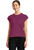 Cherokee Achieve Women's Sleeveless Mock Neck Scrub Top - Wine