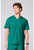 Cherokee Achieve Men's 3-Pocket V-Neck Scrub Top - Teal Blue