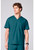 Cherokee Achieve Men's 3-Pocket V-Neck Scrub Top - Caribbean Blue