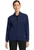Cherokee Achieve Women's Zip Front Warm-Up Scrub Jacket - Navy