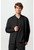 Cherokee Achieve Men's Zip Front Scrub Jacket - Black