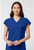 Cherokee In Pursuit Women's Dolman Sleeve V-Neck Scrub Top - Royal