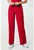 Cherokee In Pursuit Women's Petite High Rise Wide Leg Scrub Pants - Cherry Pop