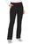 Med Couture Touch Women's Petite and Tall Yoga Cargo Scrub Pants - Tall - 33 1/2 Inch Inseam - Black