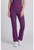 Med Couture Touch Women's Yoga Cargo Scrub Pants - Eggplant