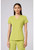 Med Couture Touch Women's V-Neck Shirttail Scrub Top - Wasabi