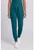 Med Couture Touch Women's Jogger Yoga Scrub Pants - Caribbean