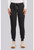 Med Couture Touch Women's Petite and Tall Jogger Yoga Scrub Pants - Petite - 26 1/2 Inch Inseam - Black