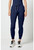 Med Couture Touch Women's Petite and Tall Double Cargo Jogger Scrub Pants - Petite - 26 1/2 Inch Inseam - Navy