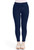 Cherokee Form Women's Petite Mid Rise Tapered Leg Scrub Pants - Navy