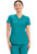 Cherokee Form Women's V-Neck Scrub Top - Teal Blue