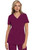 Med Couture AMP Women's V-Neck Scrub Top - Wine