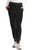 Healing Hands 360 Women's Petite and Tall Naya Jogger Scrub Pants - Tall - 30 1/2 Inch Inseam - Black