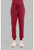 Healing Hands 360 Women's Petite and Tall Naya Jogger Scrub Pants - Tall - 30 1/2 Inch Inseam - Garnet Red