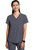 Healing Hands 360 Women's Skyler V-Neck Scrub Top - Pewter