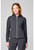 Healing Hands 360 Women's Quilted Scrub Jacket - Pewter