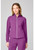 Healing Hands 360 Women's Quilted Scrub Jacket - Plum Violet
