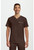Healing Hands 360 Men's Spencer One Pocket V-Neck Scrub Top - Dark Chocolate