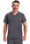 Healing Hands 360 Men's Steven Three Pocket V-Neck Scrub Top - Pewter