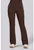 Healing Hands 360 Women's High Waist Flare Leg Scrub Pants - Dark Chocolate