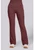 Healing Hands 360 Women's High Waist Flare Leg Scrub Pants - Rose Brown