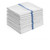 Herringbone Cotton Kitchen Towels with Center Stripe by Still Water Linens