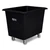 Poly Box Truck - Galvanized Steel Base - Black