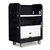Turnabout Poly Truck with Plastic Shelves - 48 Cu Ft - Black