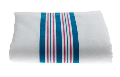 Baby Receiving Blankets, Pink and Blue Stripes