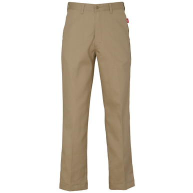 Buy INVICTUS Men Khaki Slim Fit Cotton Stretch Trousers - Trousers for Men  675647 | Myntra