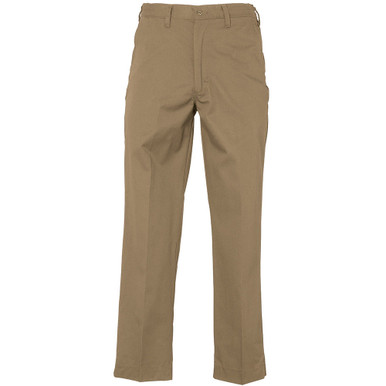 Rigle Khaki Stretch Cotton Chinos – Hamercop