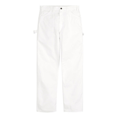 Dickies Men's Painters White Canvas Work Pants (36 X 30) in the