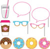 Donut Time Party Photobooth props