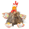 Adorable Long Hair Rooster Stuffed Animal Plush