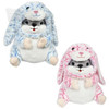 Hamster in a bunny costume plush