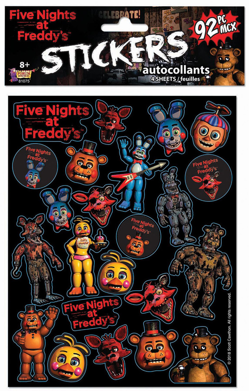 Fnaf stickers best sale