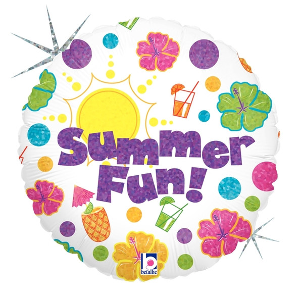 Summer Fun Party Foil Balloon