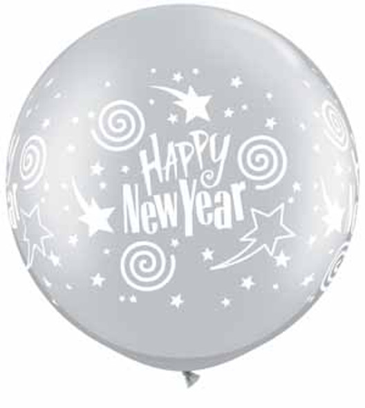 30" New Years Eve Latex Balloon