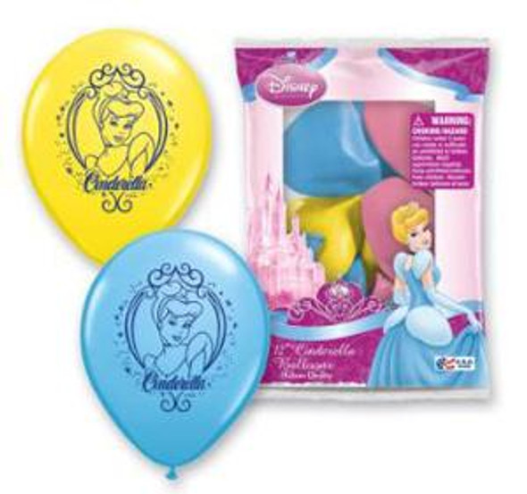 Cinderella Latex Balloons for Birthday Parties