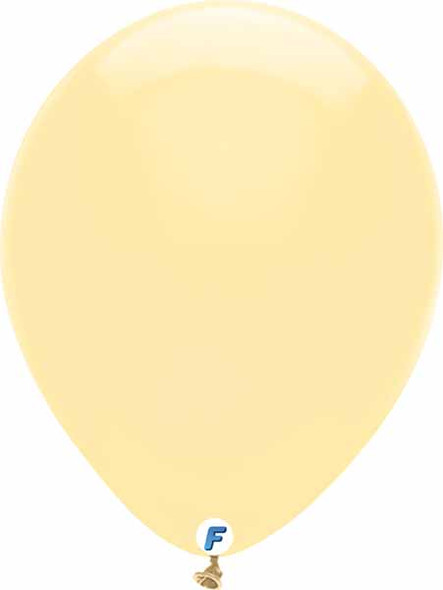 100 Pack Of 12" Ivory color Balloons