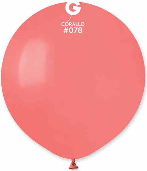 Gemar 19" Latex Coral Balloon