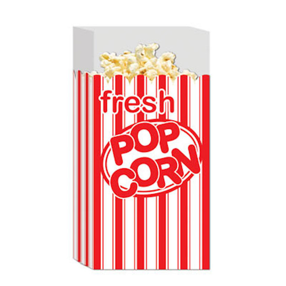 Plastic Popcorn Bags Celebration Birthday Party Favors 25 Pack