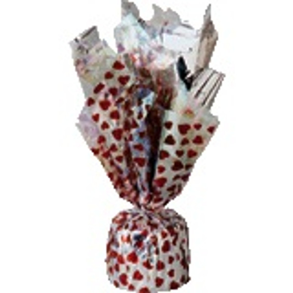 Valentine Hearts Foil Balloon Weight