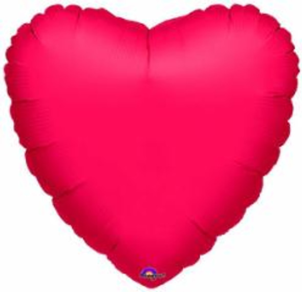 4" Red Mini Heart Shaped Foil Balloon