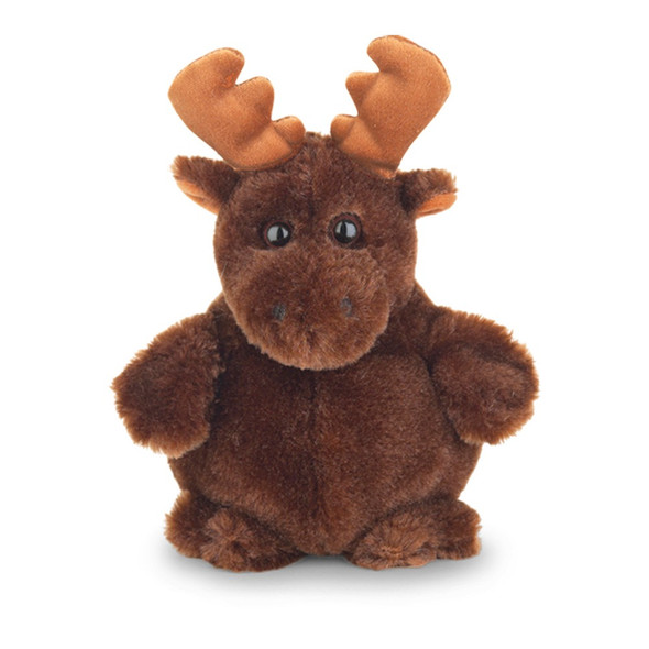 The Bearington Collection Chocolate Moose Cuddly Brown Plush Stuffed Animal