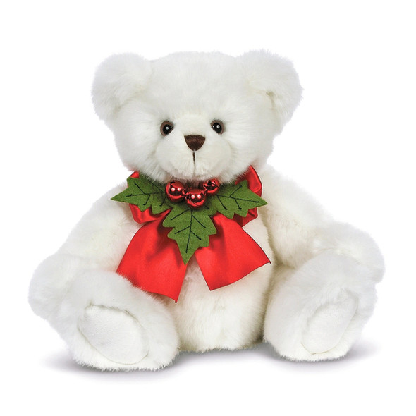 The Bearington Collection Hollister Hollybeary Christmas Bear Plush Stuffed Bear