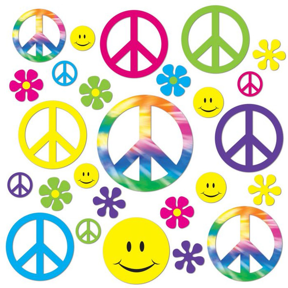 Peace & Love Wall Party Decor